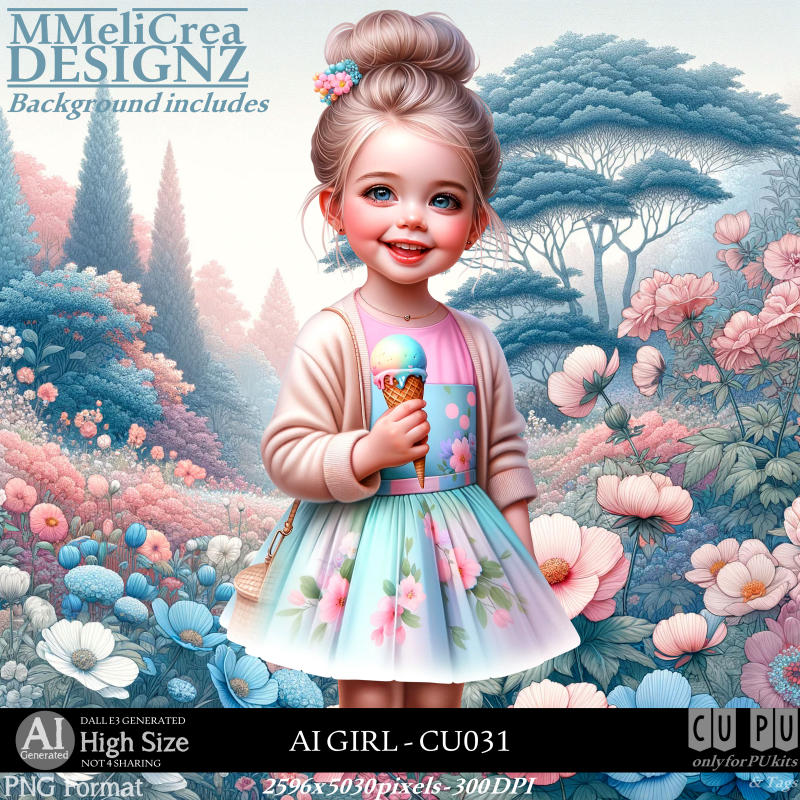 (image for) AI - GIRL CU031 (CU4PU/PNG)